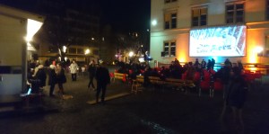 Weichnachtskino beim Xenix, Zürich 24.12.2016