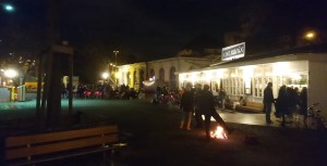 Weihnachtskino beim Xenix, Zürich. 24. Dezember 2016