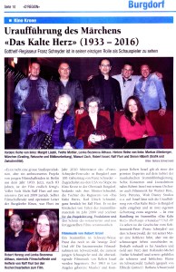 D'Region vom 3. Mai 2016