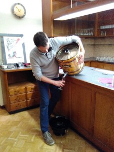 Das Bier aus dem Film: Die Brauerei Tucher aus Nürnberg sponserte das Bier für das erste interne Screening vom 30. April 2016.