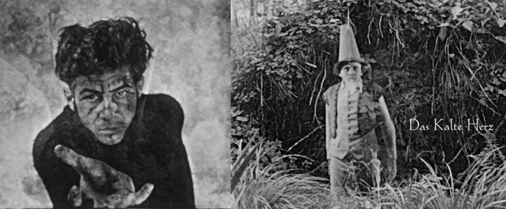 Der Holländer-Michel (Stefan Schnabel, links) und das Glasmännlein (Wolf-Wolfgang Guth, rechts)